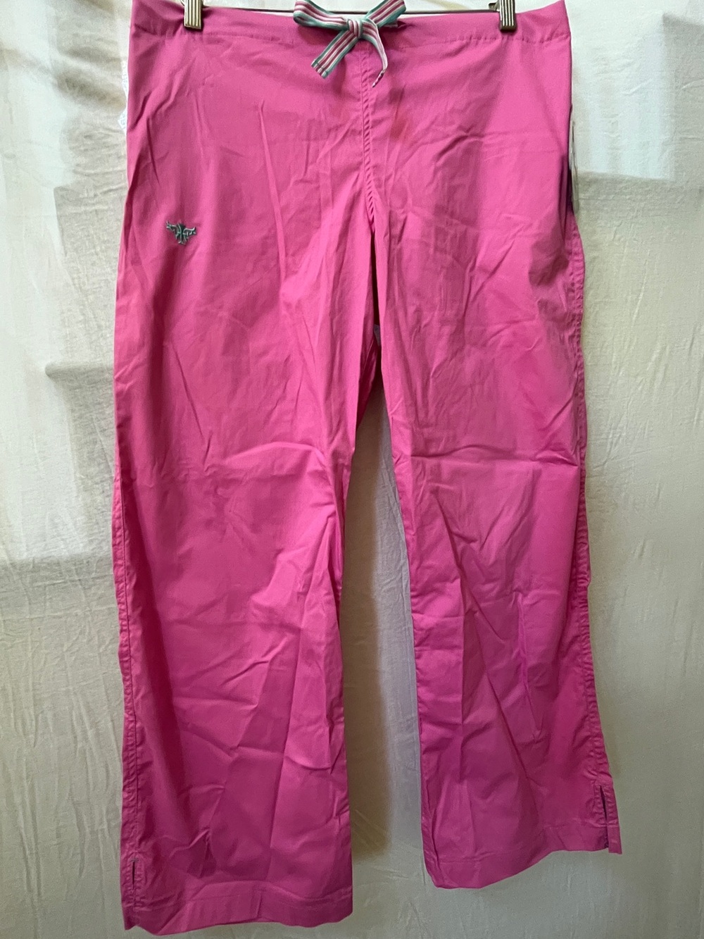 Med Couture Pink Scrub Pants medical aesthetician work sz medium